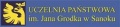 Jan Grodek State University in Sanok logo