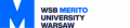 Uniwersytet WSB Merito Warszawa logo